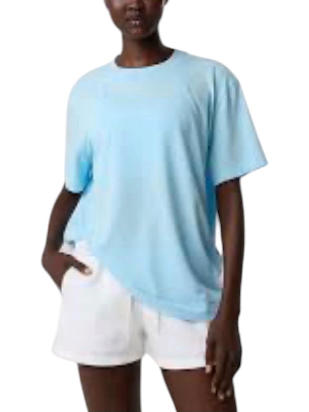 American Eagle Relaxed Fit Tee-shirt Top M NWT Powder Blue